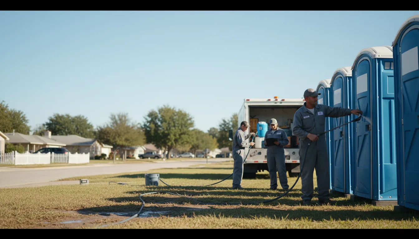 Long-Term Portable Toilet Rental in Britt, IA near me